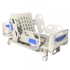 Cheap Price 4 Crank Five Function Standard Manual Medical Hospital Beds