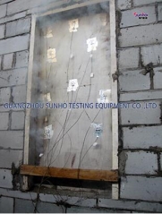 Door and curtain fire resistance test device SH5729A/B