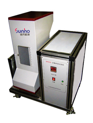 Tumbling barrel tester