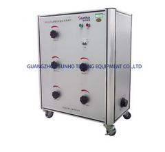Thermally protected lamp controlgear abnormal circuit tester