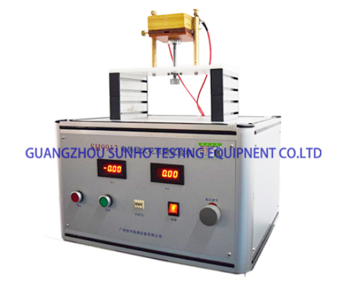 Spark ignition test device for electric blankets under IEC 60335 standard test