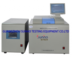 Building materials burning calorific value testing machine