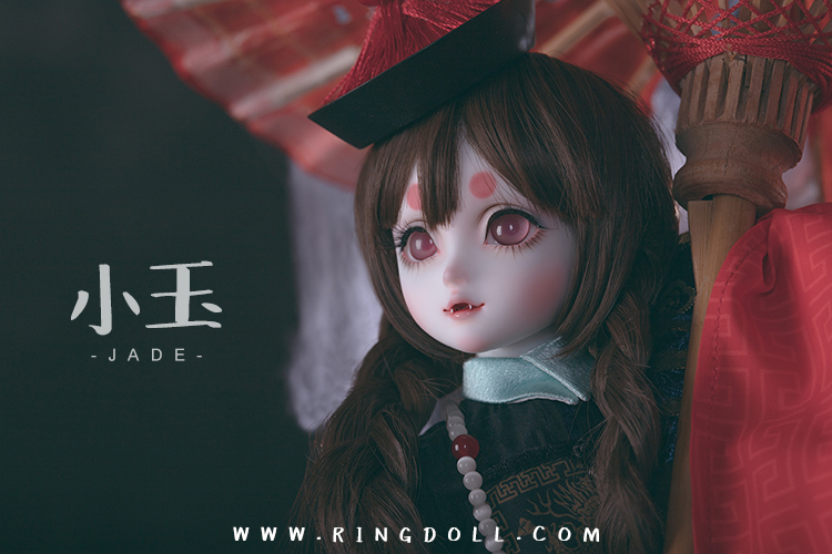 Jade-Little Jiang shi Basic doll,Ring Kid (40~45cm)