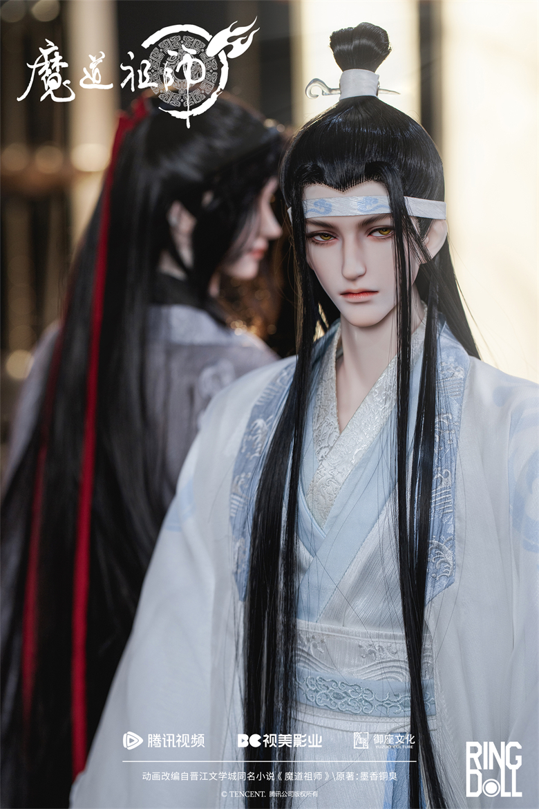 魔道祖師 藍忘機 Ringdoll 新品未使用 bjd 即購入可】魔道祖師 BJD ドール 藍忘機 Ring doll 特典付き