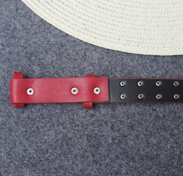 TWOTWINSTYLE PU Leather Belt For Women High Waist Patchwork A Little Bag Solid Minimalist Belts Female Fashion Accessories 2022