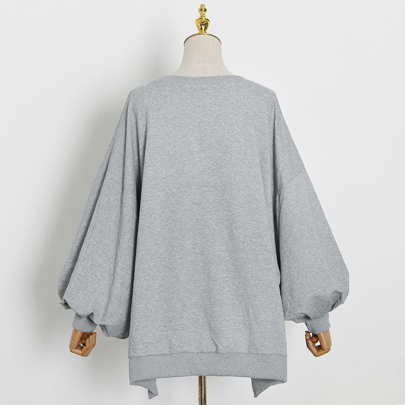 TWOTWINSTYLE Loose Korean Batwing Sleeve Sweatshirt