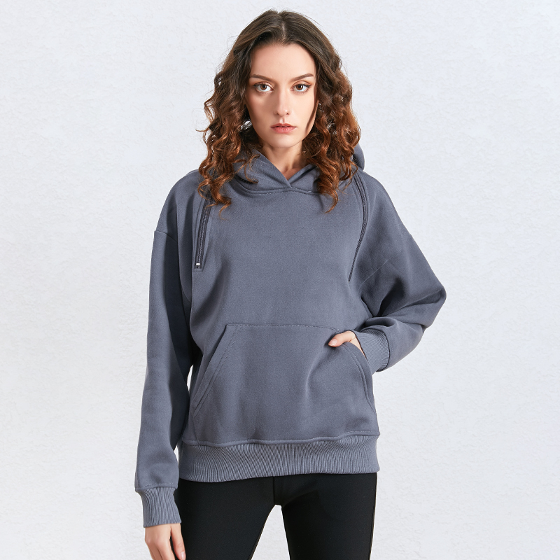 TWOTWINSTYLE Black Casual Hollow Out Sweatshirt