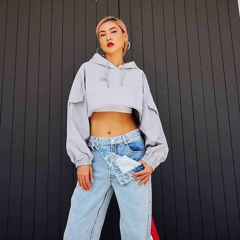 TWOTWINSTYLE Casual Short Tops