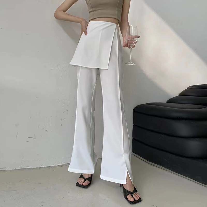 TWOTWINSTYLE Loose Fold Pleated Pants