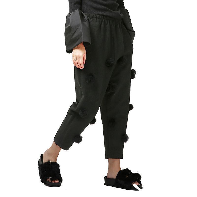 TWOTWINSTYLE Loose Ball Fashionable Harem Pants