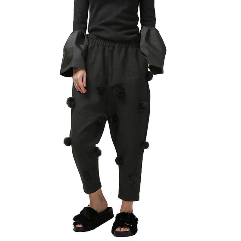 TWOTWINSTYLE Loose Ball Fashionable Harem Pants