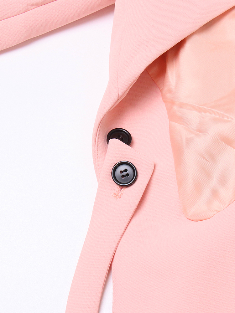 TWOTWINSTYLE Backless Sexy Bodysuits For Women Notched Collar Long Sleeve Shoulder Pad Solid Minimalist One-piece Suit Jacket Female 2023 New Fashion