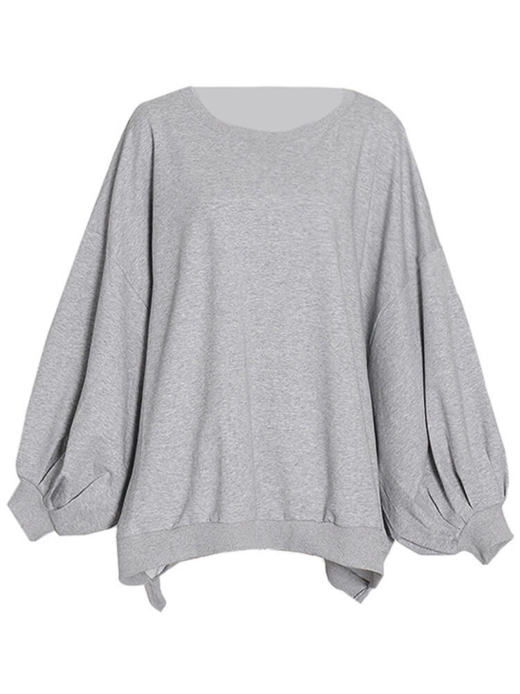 TWOTWINSTYLE Loose Korean Batwing Sleeve Sweatshirt