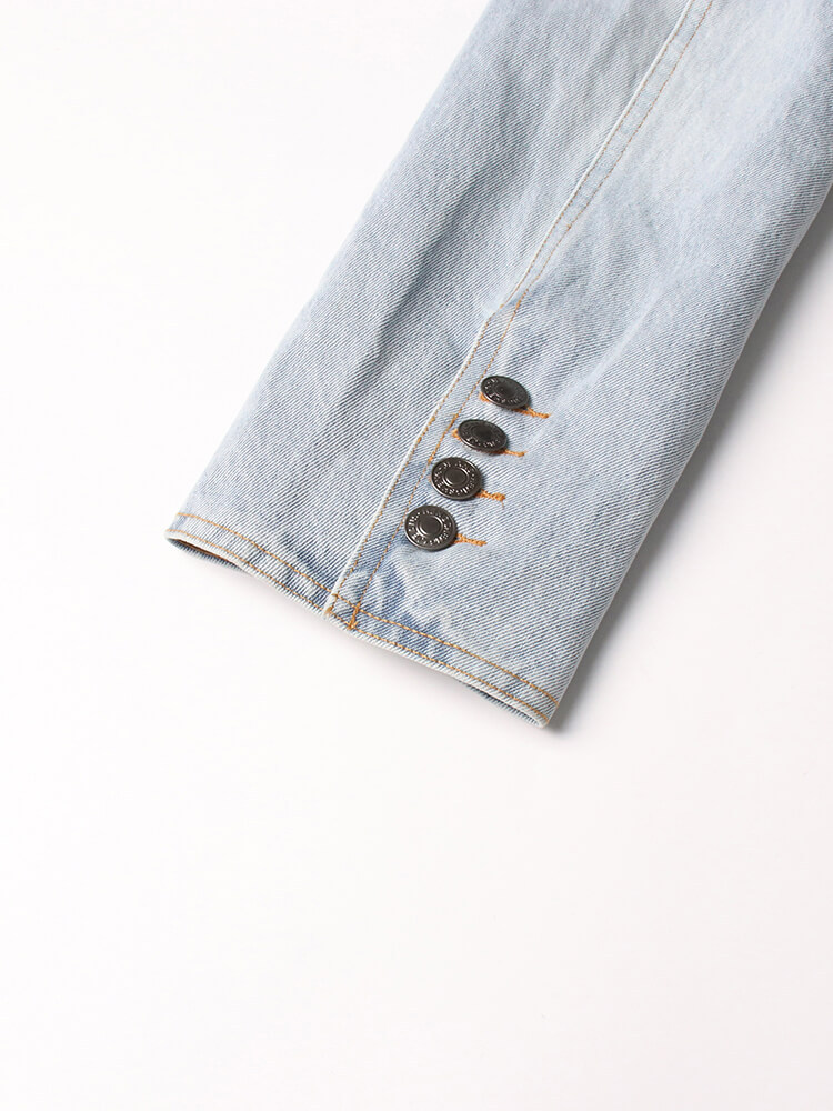 TWOTWINSTYLE Spliced Diamonds Two Piece Sets For Women V Neck Long Sleeve Tops High Waist Mini Skirt Denim Set Female Clothing