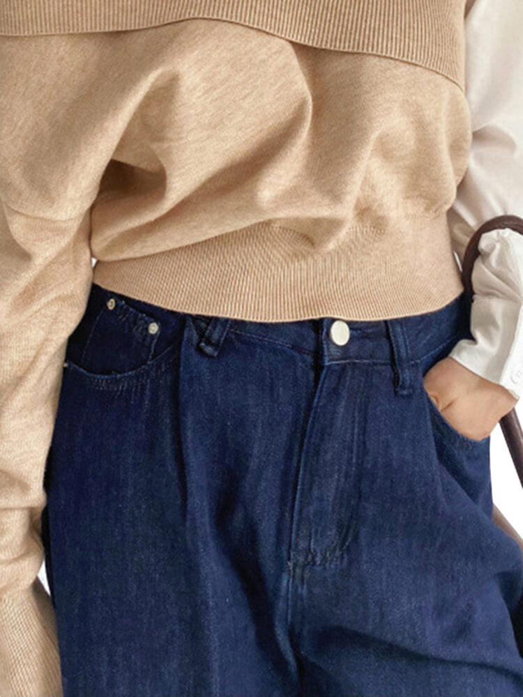 TWOTWINSTYLE Off Shoulder Shirts For Women Lapel Long Sleeve Slimming Casual Blouse Fashion Clothing