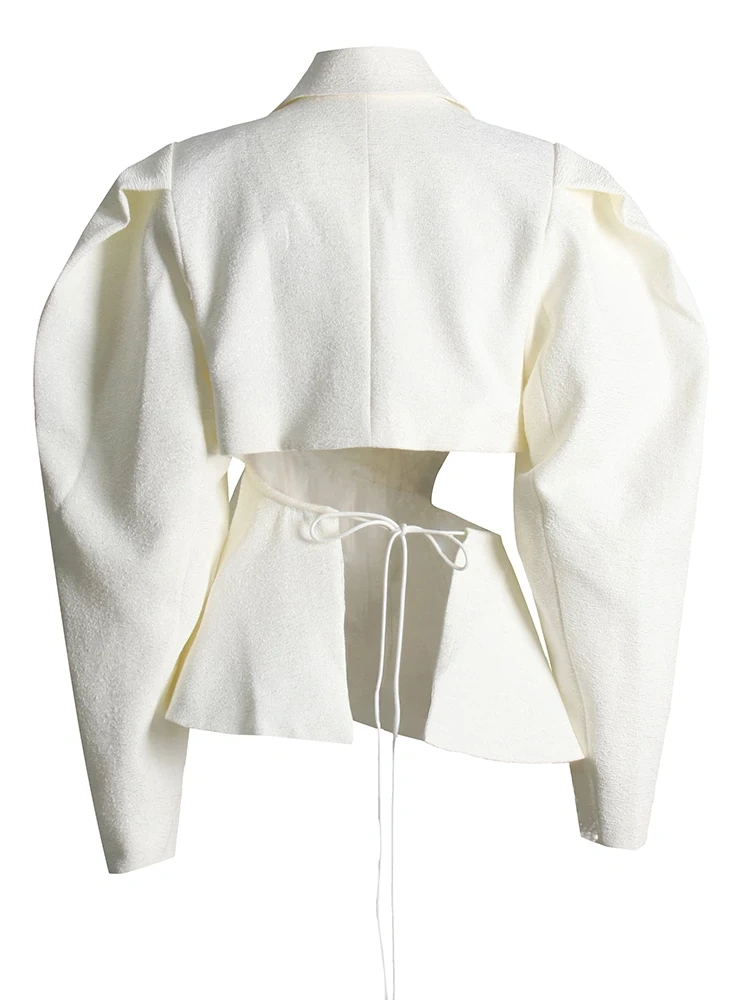 TWOTWINSTYLE Streetwear Jacket For Women  Autumn Clothes Fashion New
