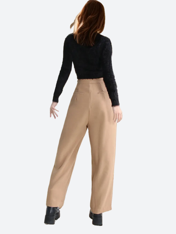 TWOTWINSTYLE Free Shipping Autumn and Winter New Women's High Waist Slim Wide Leg Long Pants