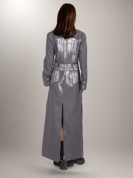 TWOTWINSTYLE   Spliced Sequined Blazers For Women Notched Collar Long Sleeve Fashion Clothing