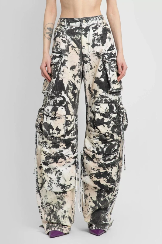 TWOTWINSTYLE New Street Printed Cargo Pants