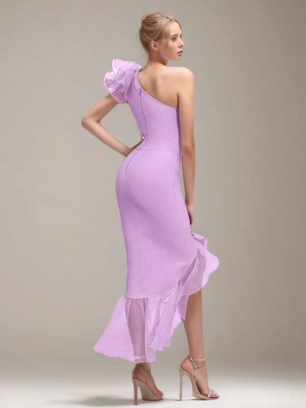 TWOTWINSTYLE New Gauze  Sleeveless Tight Pleated Folds Maxi Dresses