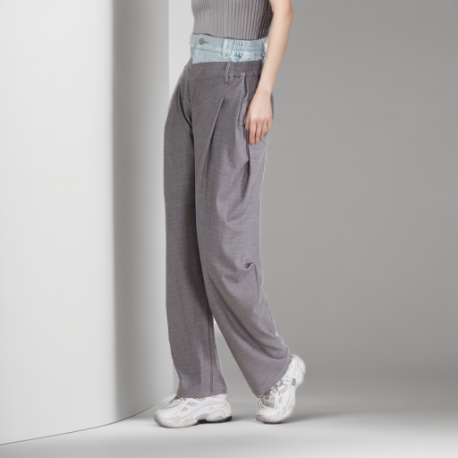 TWOTWINSTYLE Korean Harem High Waist Pants For Women