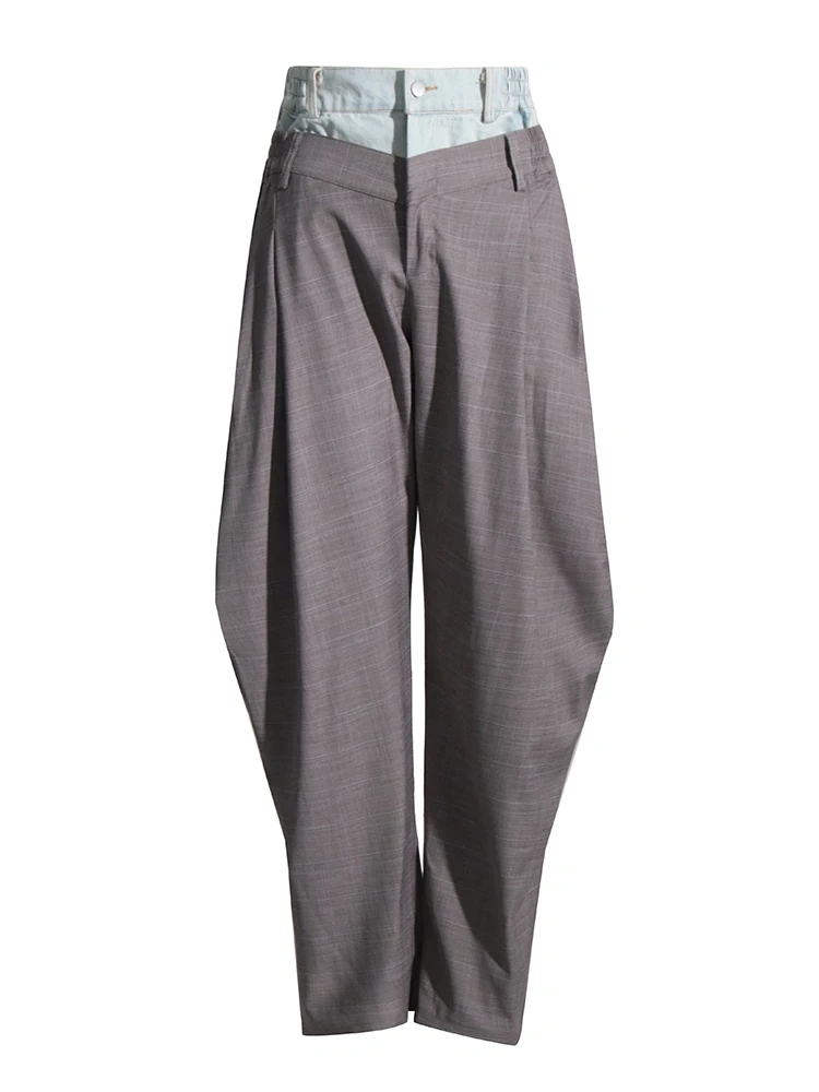 TWOTWINSTYLE Korean Harem High Waist Pants For Women