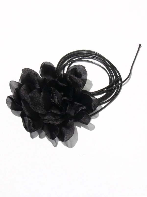 Knot Flower Wax Thread Necklace Accessories New