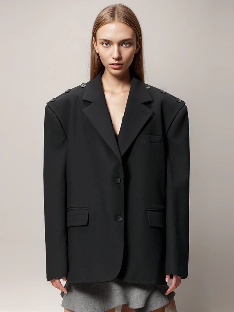 Design Deconsteuctive Two Piece Suit Blazer
