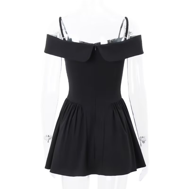 Elegant French Ballet Style One Shoulder High end Strap D RESS New