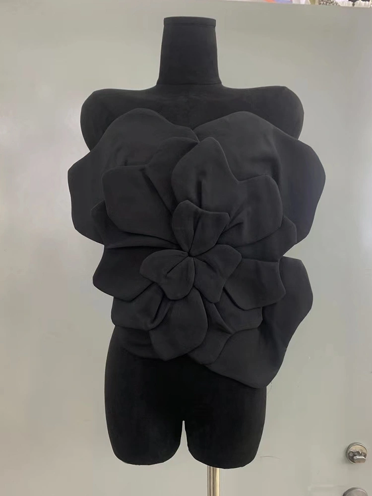 3D Floral Backless  Bra Vest Tops New