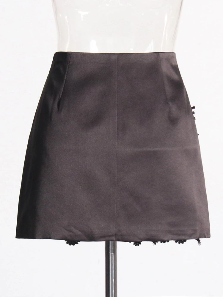 High Waist Fringe  Design Skirt  New