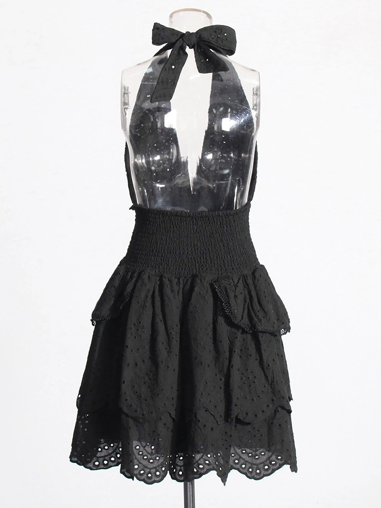 Hanging Neck Sexy Mini Dresses New