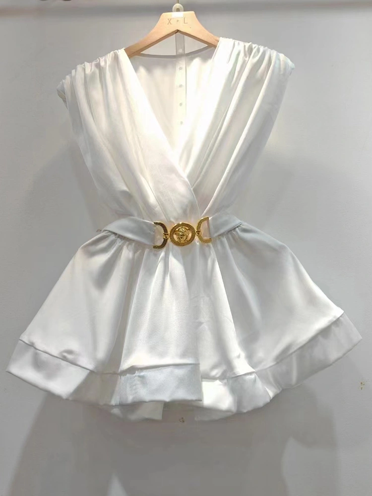 Fluffy Ruffled Edge Shirt New