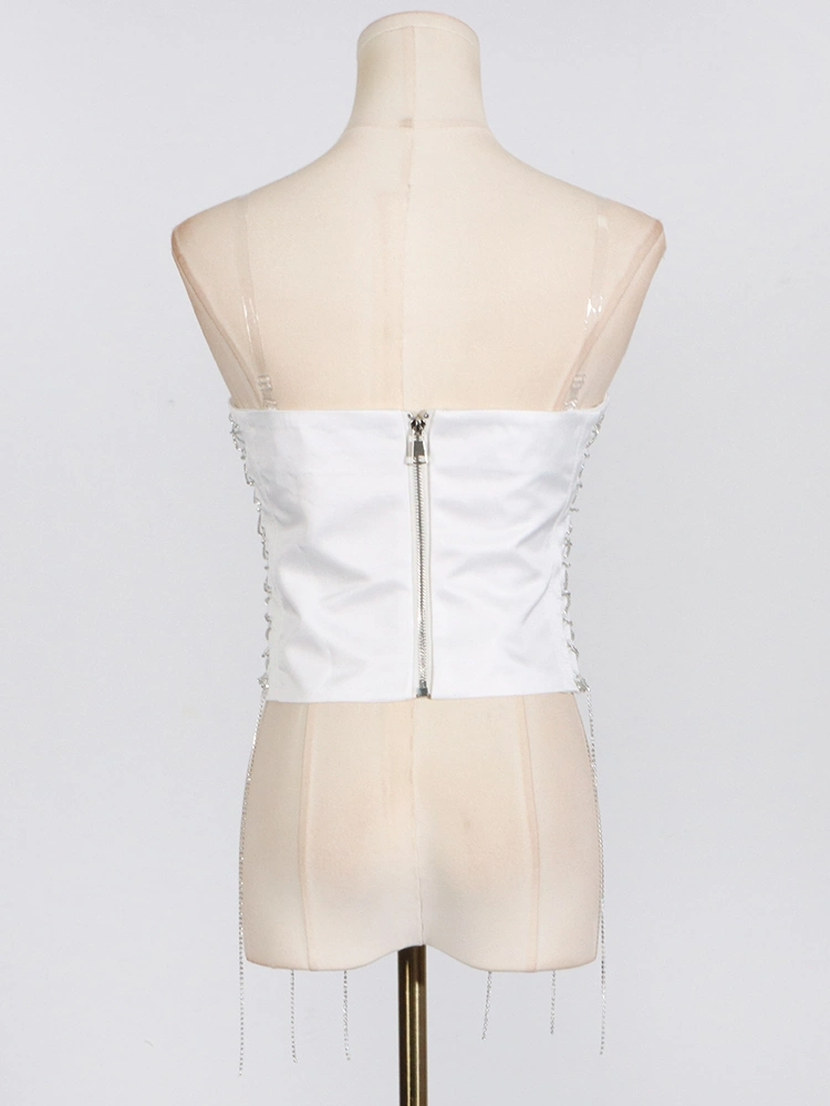 Fashion Cross Chain Bra Top Vest New