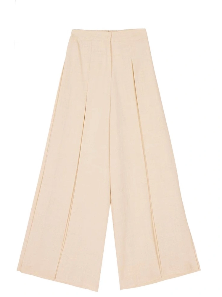 High Waist Straight Pant  Belt  Coat Two Piece Sets