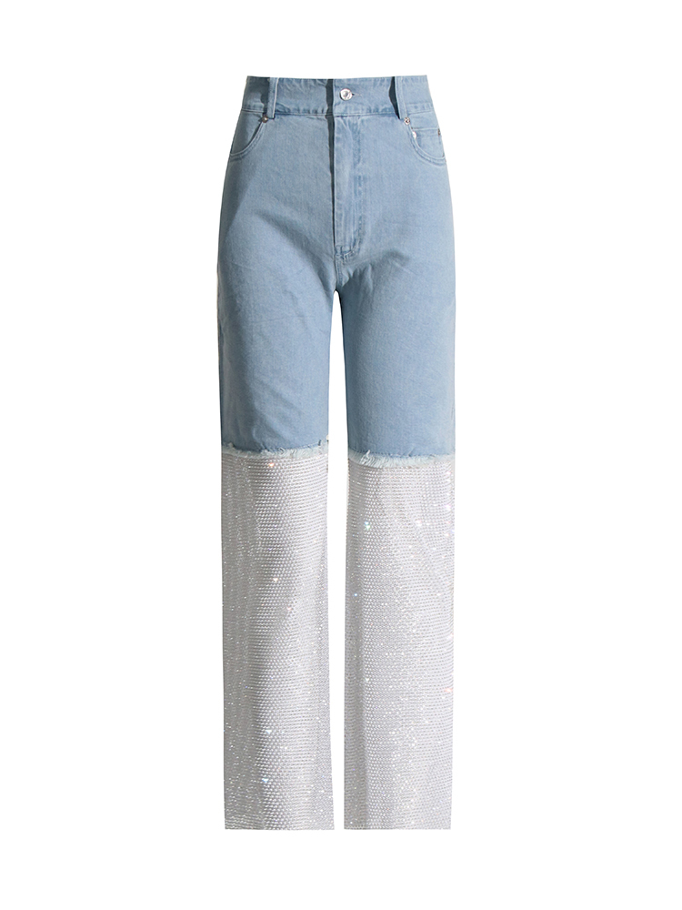 TWOTWIONSTYLE  Hollow Out Mesh Pant