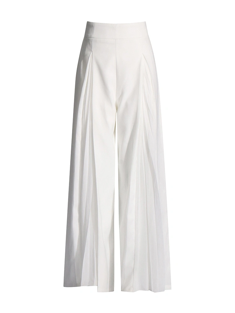 TWOTWINSTYLESTYLE Long Sleeve White Two Piece Set