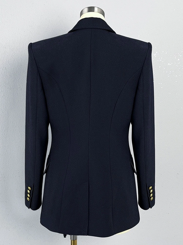 TWOTWINSTYLE Waist Buckle Suit Blazer