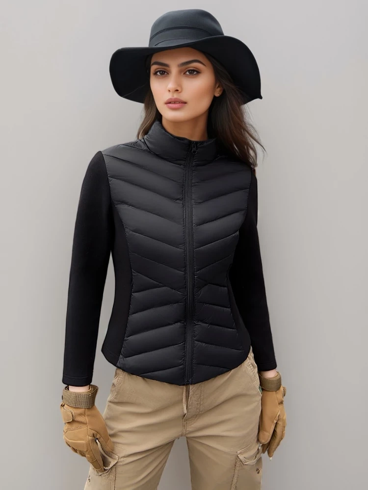 TWOTWINSTYLE High Waist Down Jacket