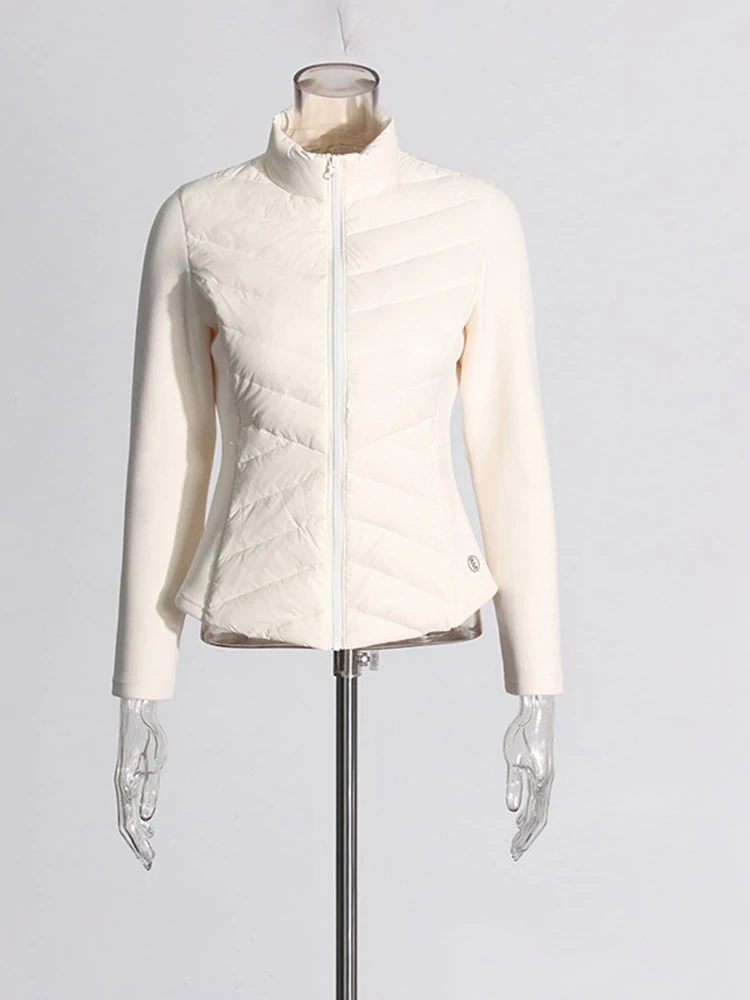 TWOTWINSTYLE High Waist Down Jacket