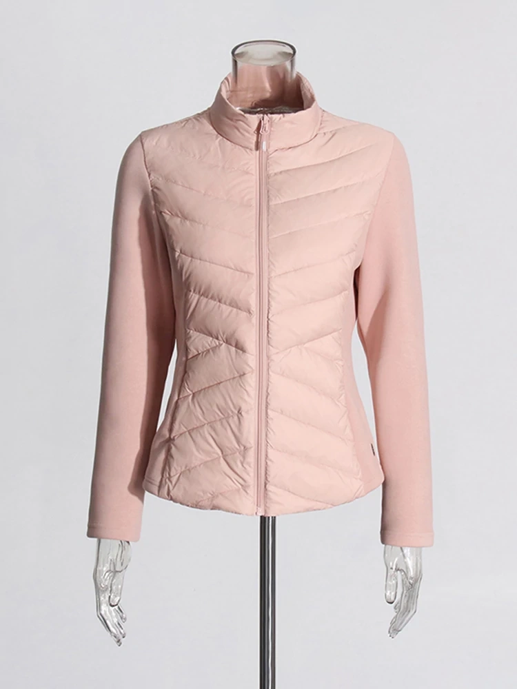 TWOTWINSTYLE High Waist Down Jacket