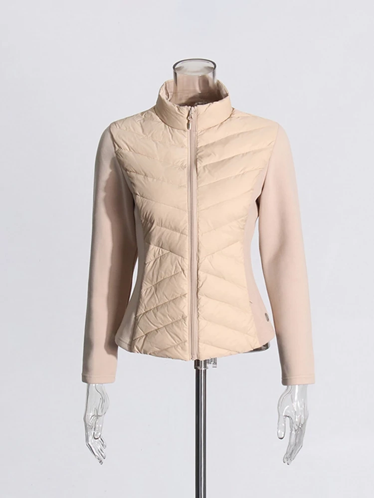 TWOTWINSTYLE High Waist Down Jacket