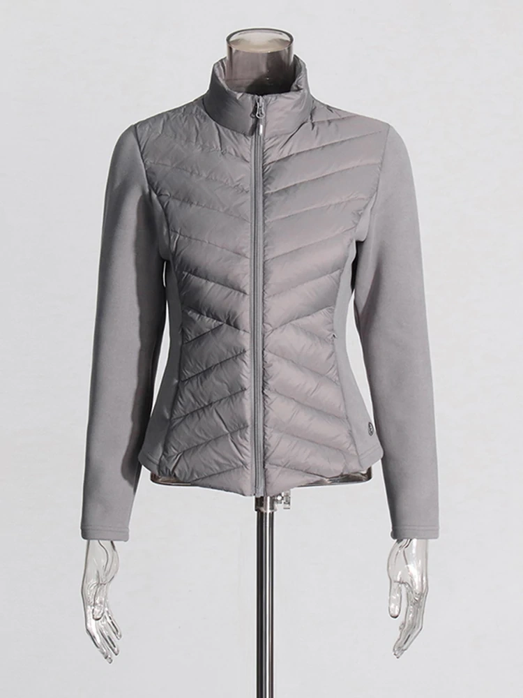 TWOTWINSTYLE High Waist Down Jacket