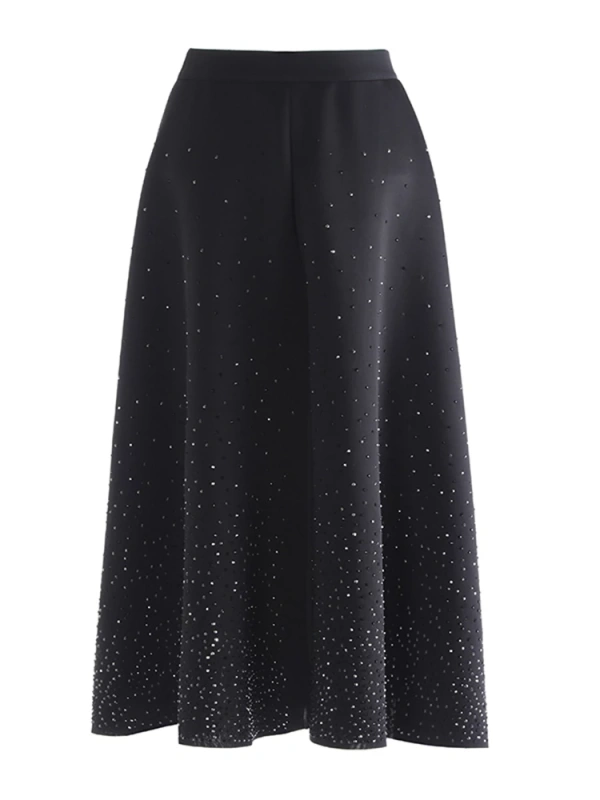 TWOTWINSTYLE Diamonds Folds Skirt