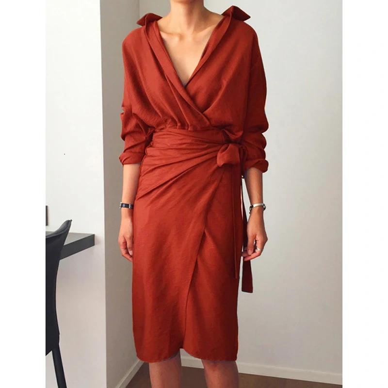 TWOTWINSTYLE Free Shipping Discont Dress Folds