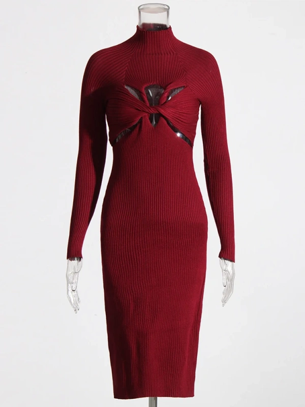 TWOTWINSTYLE Free Shipping Discont Dress Long Sleeve