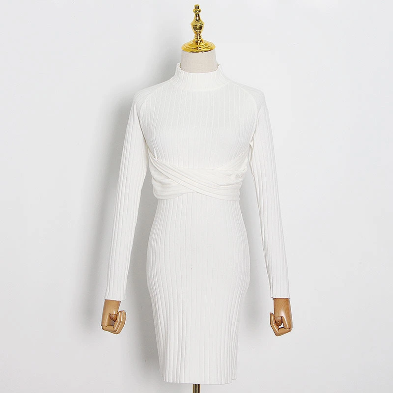TWOTWINSTYLE Free Shipping Discont Dress White