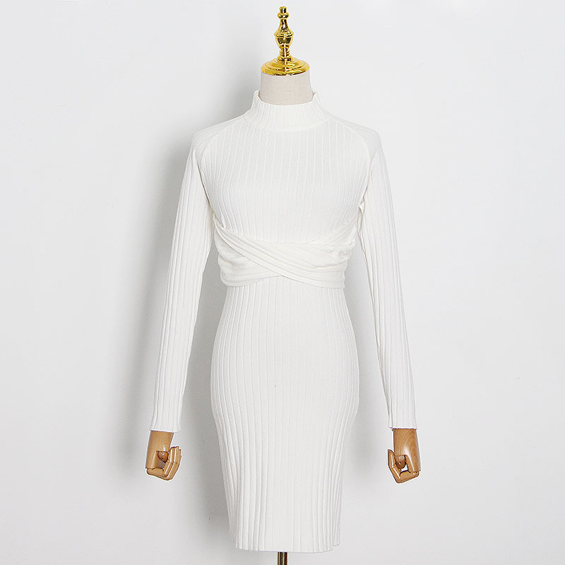 TWOTWINSTYLE Free Shipping Discont Dress White