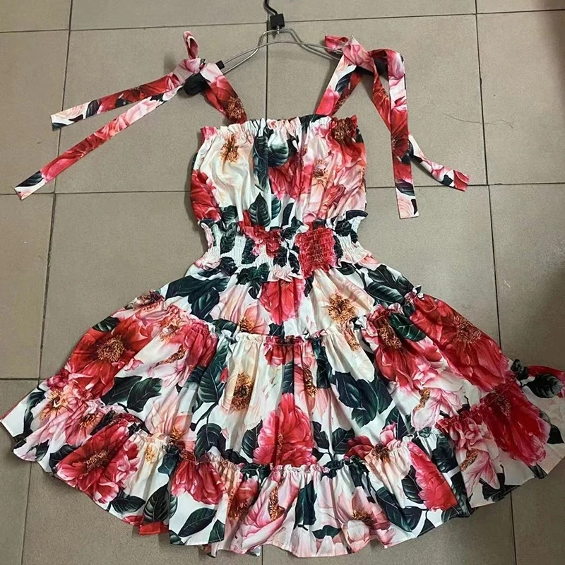 TWOTWINSTYLE Free Shipping Discont Dress Printed