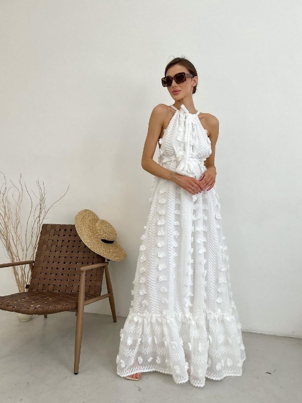 TWOTWINSTYLE Free Shipping Discont Dress White